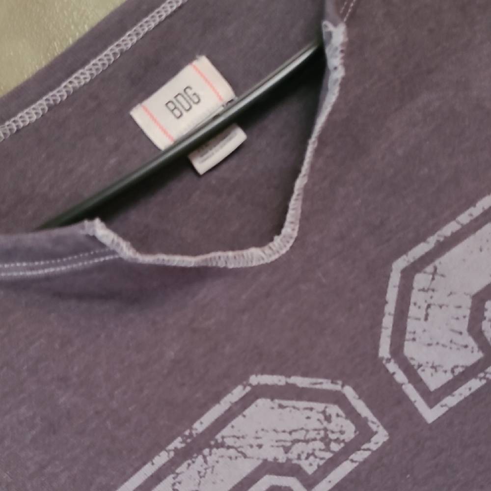 BDG Vintage Purple Long Sleeve Tee - Picture 4 of 4